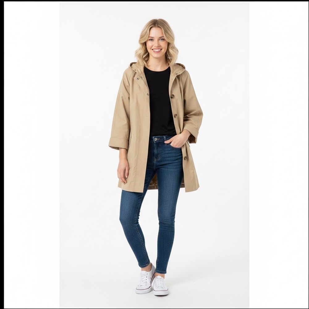NEW Appleseed's Coat Hooded Jacket